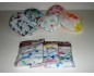 CUFFIA DOCCIA BAGNO PER CAPELLI SET 5 PEZZI ASSORTITE ELASTICHE IMPERMEABILI
