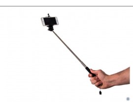 SELFIE BASTONE UNIVERSALE ALLUNGO TELESCOPICO PORTATILE TELEFONINO SMARTPHONE