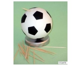 STUZZICADENTI CONTENITORE DA TAVOLA PALLONE DESIGN