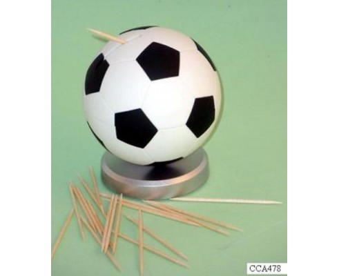 STUZZICADENTI CONTENITORE DA TAVOLA PALLONE DESIGN