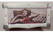 DECORAZIONE PER PARETI MARILYN MOMROE CORNICE ECOPELLE CON STRASS