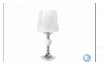 LAMPADA DA TAVOLO LUMETTO COMODINO ACCIAIO CERAMICA