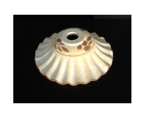 tazzina in ceramica grezza per lampadario decorata ricambio sostituzione