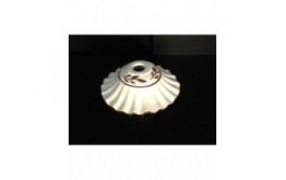 ricambio lampadario tazzina in ceramica lucido per lampadario decorata