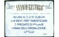CHI BEVE PER DIMENTICARE TARGA IN LATTA ANTICHIZZATA