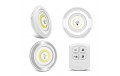Telecomando a batteria con lampada wireless 3x COB