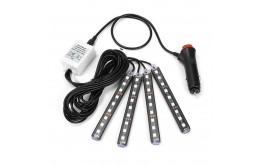 Illuminazione vano piedi a LED in auto - colore, t