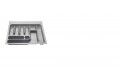 portaposate da cucina cassettiera cm 60 porta posate cassetto colore bianco