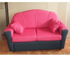 Divano 2 posti SOFA' Conchiglia salottino relax CUCINA SALA CAMERA bicolore