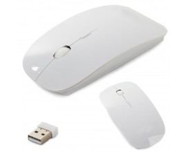 Mouse per PC wireless ottico, sottile 2,4 GHz universale