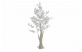 ALBERO LUMINOSO NATALIZIO LED ACERO BIANCO 288 LUCI H MT 2 X 90