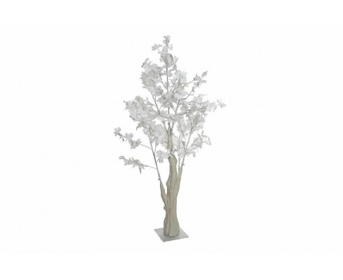 ALBERO LUMINOSO NATALIZIO LED ACERO BIANCO 288 LUCI H MT 2 X 90